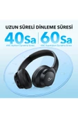 Soundcore Life Q20i Bluetooth Kablosuz Kulaklık Hibrit Aktif Gürültü Önleyici Anc Siyah A3004 - 3