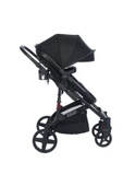 Jusso Pro Max Travel Sistem Bebek Arabası Siyah Siyah - 3