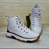 Kinetix Vıole Pu Beyaz Kalın Tabanlı Hafif Rahat Spor Bot - 9