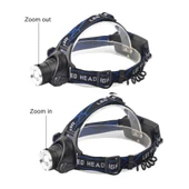 Orjinal 800 Lümen Tx6 Şarjlı Zoomlu Kafa Feneri Wt-120 thumbnail 4