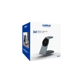 Sunix 3in1 15W Telefon 2,5W Saat 3,5W Kulaklık Kablosuz Şarj İstasyonu MG-80 - 3