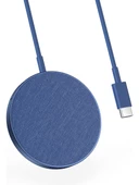Anker PowerWave Select+ Magsafe Kablosuz Manyetik Şarj Cihazı - A2566 - Mavi (Anker Türkiye Garantili) - 1
