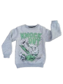 Erkek Çocuk 3 İp Baskılı 8/11 Yaş Eşofman Takım - 2