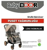 BabyDoor Lüks Bebek Arabası Yağmurluğu Puset Yağmurluğu Lüx Yağmurluk - 1