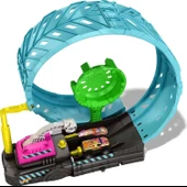 Hot Wheels Monster Trucks Karanlıkta Parlayan Çemberde Yarış Seti HBN02 - 5