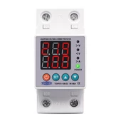 Tomzn Voltaj ve Akım Koruma Rölesi Yüksek Alçak Gerilim Akım Koruyucu 100A Elektrik Bekçisi - 6