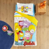Karaca Home X Kral Şakir Sıkı Dostlar Tek Kişilik Nevresim Takımı - 10