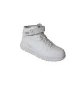 JUMP Kadın Beyaz Cilt Bilekli Bağcıklı Çırtlı Comfort Kalın Taban Spor Ayakkabı thumbnail 1