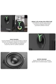 Torima D37 Siyah Bluetooth Hoparlör 2in1 Subwoofer RGB Işıklı Bilgisayar Hoparlörü Speaker - 3