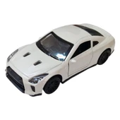 Çek Bırak Metal Araba - 4311E - Beyaz thumbnail 1