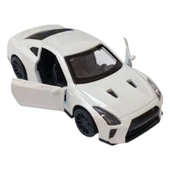 Çek Bırak Metal Araba - 4311E - Beyaz thumbnail 4