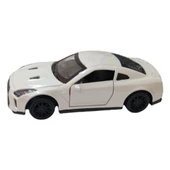 Çek Bırak Metal Araba - 4311E - Beyaz thumbnail 2