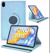Honor Pad X8a ile Uyumlu Uyku Modlu Kapaklı Stand Olabilen Smart Kılıf  Açık Mavi - 1