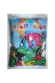 Atom Balon Karışık Renk 100 Adet 14a - 1