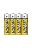 Varta Superlife 4'lü Kalem Çinko Karbon 4'lü - 1