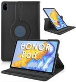 Honor Pad X8a ile Uyumlu Uyku Modlu Kapaklı Stand Olabilen Smart Kılıf  Siyah - 1