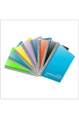Gıpta Fresco (8'Lİ PAKET) A4 72 Yaprak 4 Kareli 4 Çizgili Plastik Kapak 10005405595, One Size - 2