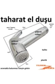 Yıldırım Taharat Matik Başlık Taharatmatik Elduşu Plastik Duş Fiskiyesi Taharet Için - 2