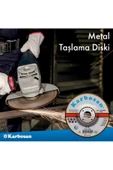 KARBOSAN Metal Taşlama Diski 115x6.4x22.23 - 4