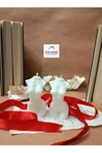 btmhome Beyaz Kokulu Dekoratif Venüs Kadın Vücut Mum - 10 Cm - 2