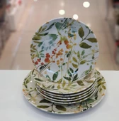 Tulu Porselen Klasik Db1539 7 Parça Pasta Seti - 1