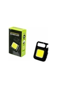 COB Rechargeable Keychain Light Şarj Edilebilir Şarjlı Mini Mıknatıslı El Feneri Anahtarlık Tirbuşon - 1