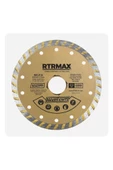 Rtrmax Turbo Kanallı Elmas Testere 115mm - 1