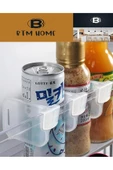 btmhome 40 Adet Buzdolabı Raf Düzenleyici - Çok Amaçlı Dolap İçi Ayırıcı - 1