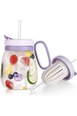 Btm Home Çay demlik 850ml cam su şişesi taşınabilir büyük kapasiteli içecek - 1