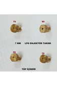 Ariston Ocak Lpg Tüp Dönüşüm Enjektör Memeleri 7 Lokma Anahtarı Ile Sökülür Tüpe Dönüşüm - 1