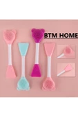 btmhome Silikon Yüz Temizleme Fırçası Maske Fırçası Ve Siyah Nokta Temizleyici Peeling Fırçası - 1