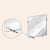 Ayna Tutucu Bağlantı 28mm 4'lü thumbnail 3