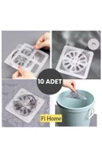 Btm Home 10 ADET Pratik Banyo Gider Süzgeci Saç Yakalayıcı Süzgeç Banyo Duş Gider Tıkanık Önleyici Süzgeç - 1