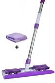 btmhome Mikrofiber Mandallı Mop, Teleskopik Saplı Set +1 Yedek Bezli - 5