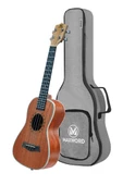 Maxword MU-24 PRO Yüksek Kaliteli Maun Concert Ukulele Seti - 2