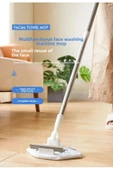 btmhome 6 Köşeli Mop Çekçekli Her Köşede Pratik Kullanım Cam Ve Yüzeyler İçin - 1