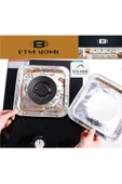 btmhome 10 Adet Ocak Üstü Leke Önleyici Yıkanabilir Isıya Dayanıklı Izgara Koruyucu Folyo - 3