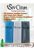 btmhome Çok Amaçlı Mikrofiber Temizlik Bezi - 3 Adet 40x60 cm - 1