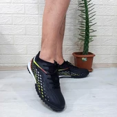 M.P 1358 Siyah-Kırmızı Erkek Halısaha Futbol Ayakkabı thumbnail 5