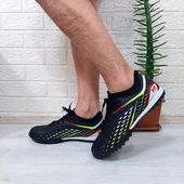 M.P 1358 Siyah-Kırmızı Erkek Halısaha Futbol Ayakkabı thumbnail 6