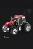 Torima D42 Kırmızı Traktör Tasarım USB/FM Radyo Bluetooth Hoparlör Speaker thumbnail 3