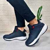 Jump 28652 Siyah-Beyaz Boğazlı Basket Spor Ayakkabı thumbnail 5