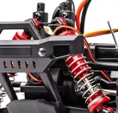 ELEKTRİKLİ RC 1:16 ÖLÇEK SERVO MOTOR SÜSPANSİYONLU ARAZİ ARACI SPOR ARAÇ 45 KM HIZ RC ARAÇ - 4