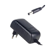 24V 2A Adaptör - 5.5X2.1mm-2.5mm Plastik Kasa Priz Tipi Adaptör - 24V 2A Adaptör Standart uç 5.5X2.5mm Plastik Kasa Priz Tipi Adaptör 24 Volt Adaptör 2 Amper - 2