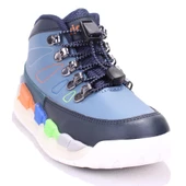 Vicco Ellen 946F24K417 Kot Mavi Ortopedik Günlük Işıklı Erkek Çocuk Spor Bot - 1