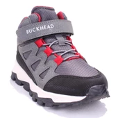 Buckhead 4351 Gri Kırmızı Ortopedik Günlük Erkek Çocuk Bot - 1