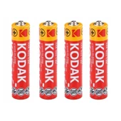 Kodak KAAHZ-S4 Super Heavy Duty Çinko Karbon AAA İnce Kalem Pil / Pakette 60 Adet - 1