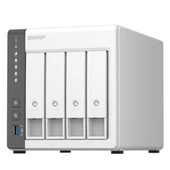 QNAP TS-433 4GB 4x3.5" SATA Desteği RAID(0) NAS Depolama Ünitesi thumbnail 2