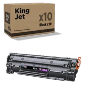 KingJET® 85A / CE285A 10'lu Paket - Hp Uyumlu Çipli Muadil Toner - 1