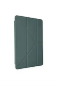 Ipad Pro 11 2020 Kılıf Kalemlikli Tri Folding Katlanabilir Standlı 360 Tam Koruma Kılıf - 4